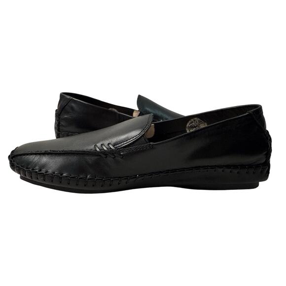 Pikolinos Moccasin Loafer Jerez Slip On Flat Casual Women's EU38 Leather Black - Picture 4 of 10